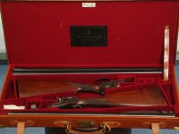Doppelflintenpärchen AYA im original Lederkoffer Cal. 12-70 im Kundenauftrag zu verkaufen.